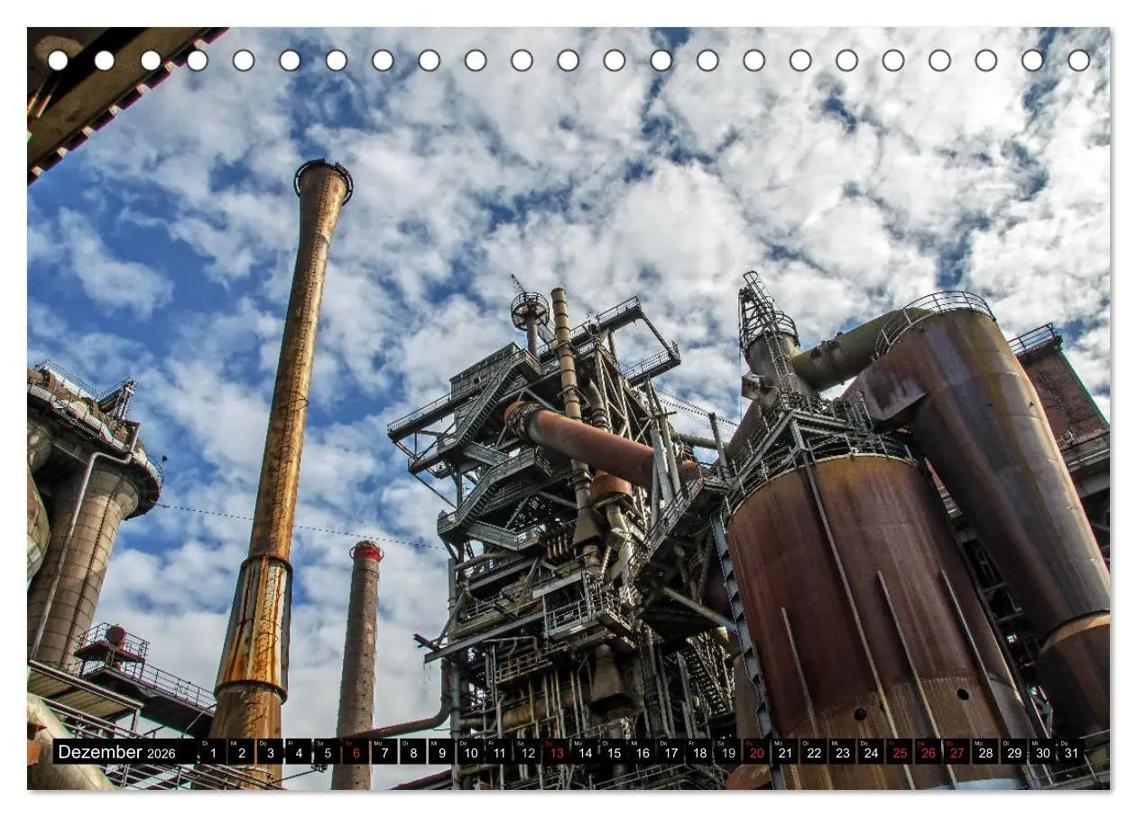 Bild: 9783516210941 | Industrie-Kultur 2026 (Tischkalender 2026 DIN A5 quer), CALVENDO...
