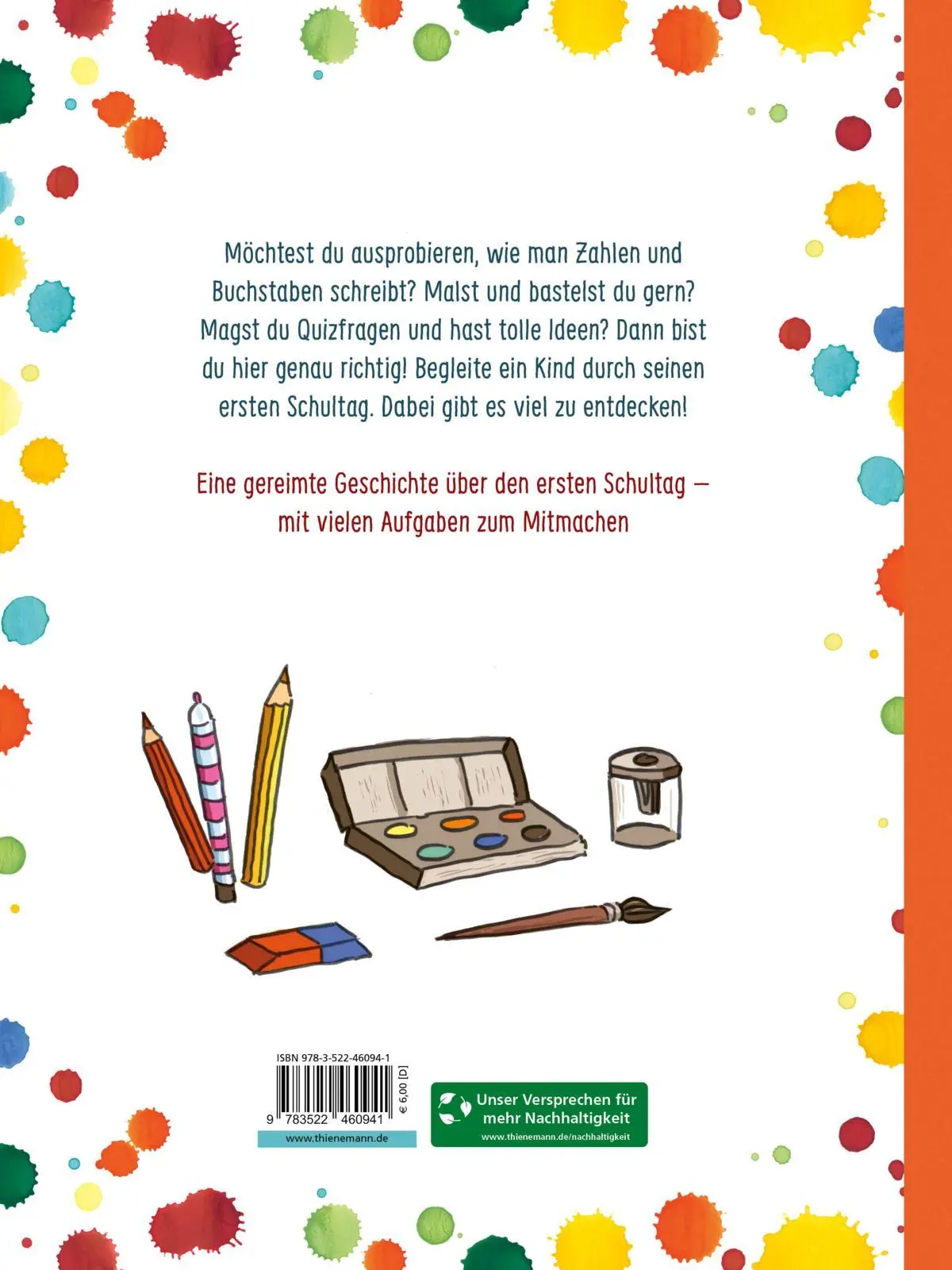 Rückseite: 9783522460941 | Wir sind erste Klasse | Daniela Kulot | Taschenbuch | 32 S. | Deutsch