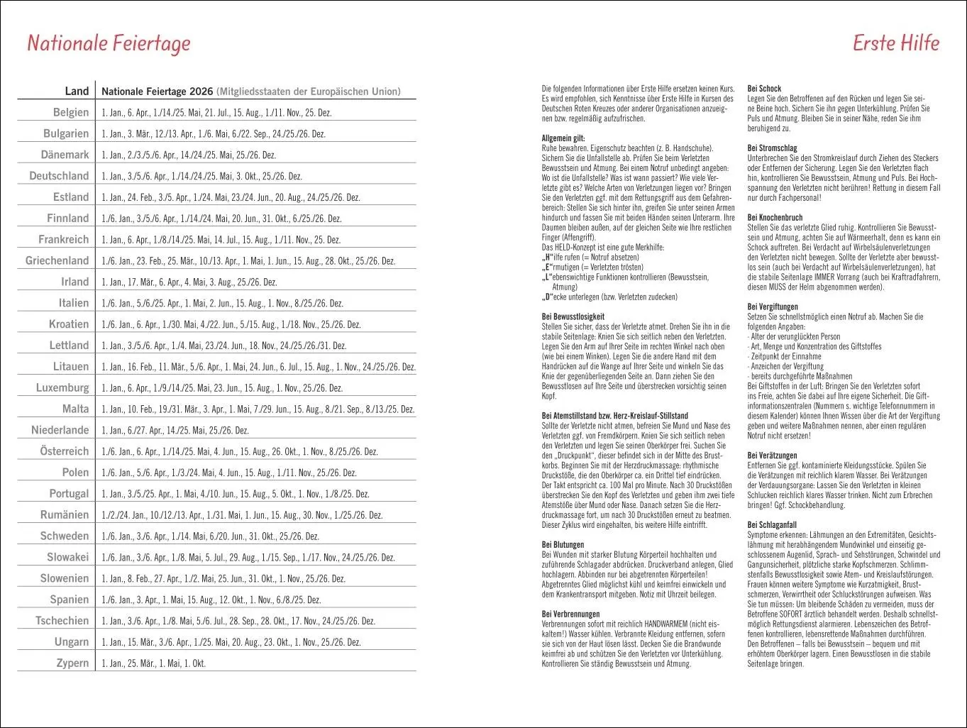 Bild: 9783756410941 | Helme Heine: Familienplaner-Buch A6 2026 | Helme Heine | Taschenbuch