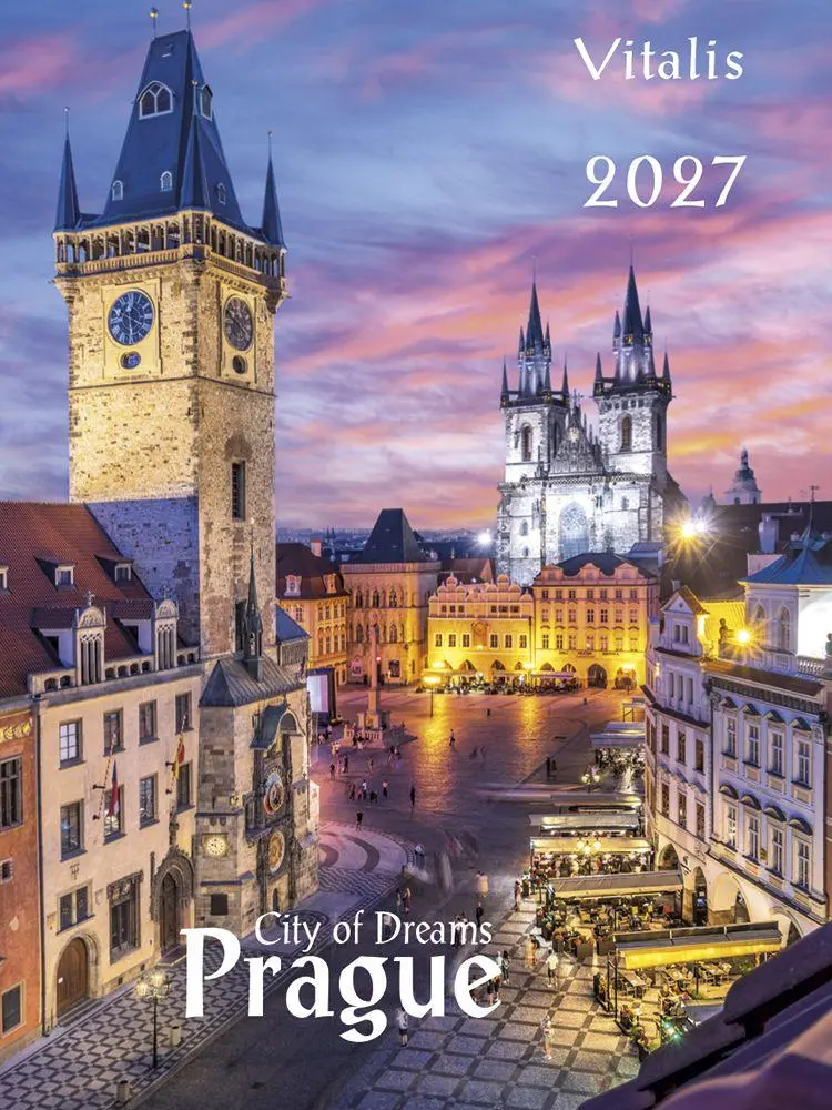 Cover: 8594226441041 | Prague - City of Dreams 2027 | Minikalender | Salfellner (u. a.)