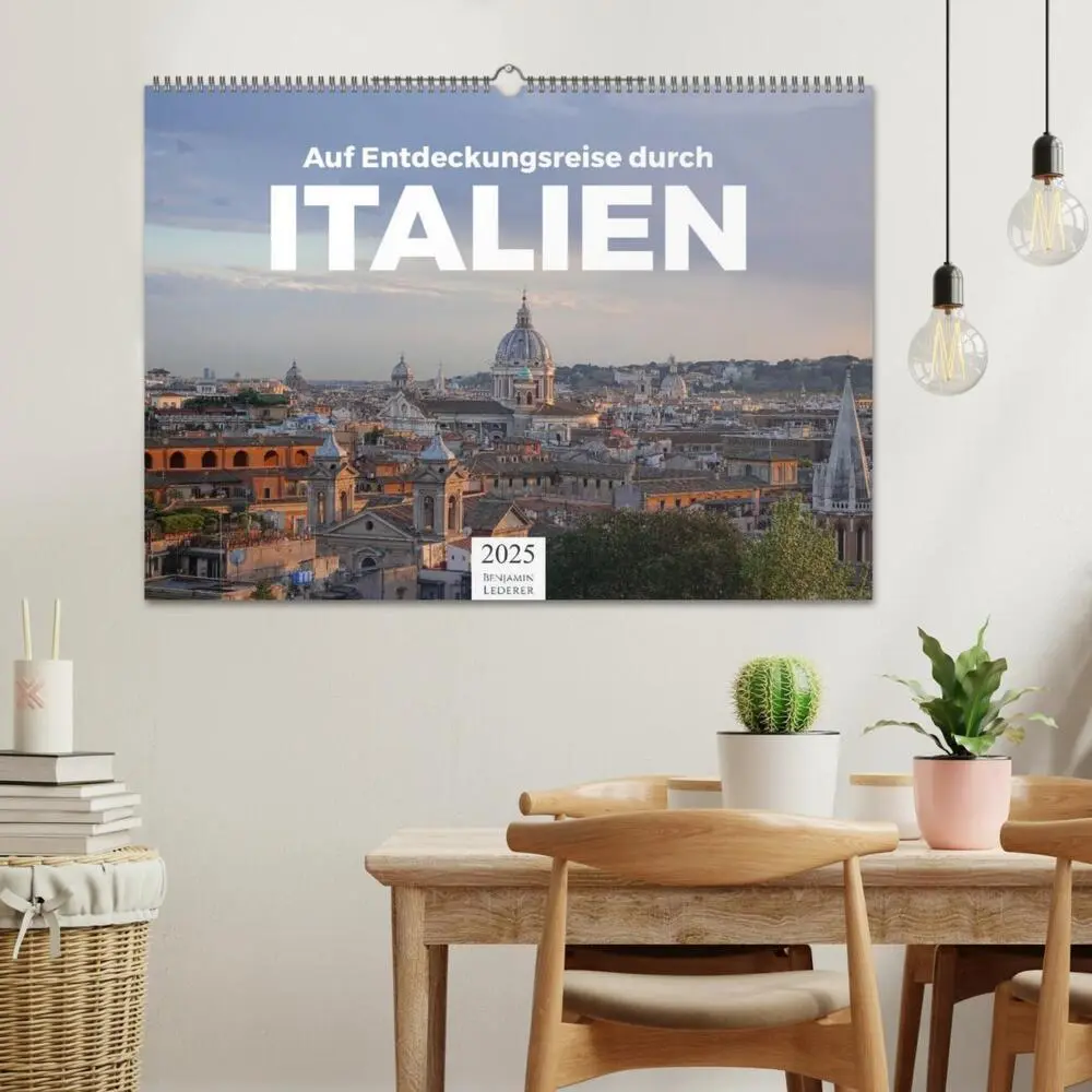Bild: 9783435161041 | Auf Entdeckungsreise durch Italien (Wandkalender 2025 DIN A2 quer),...