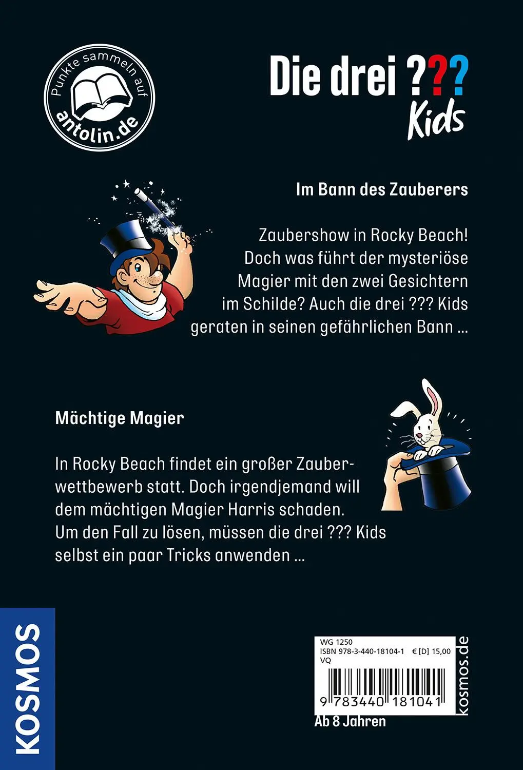 Bild: 9783440181041 | Die drei ??? Kids Magische Schurken | Zwei Fälle in einem Band | Buch