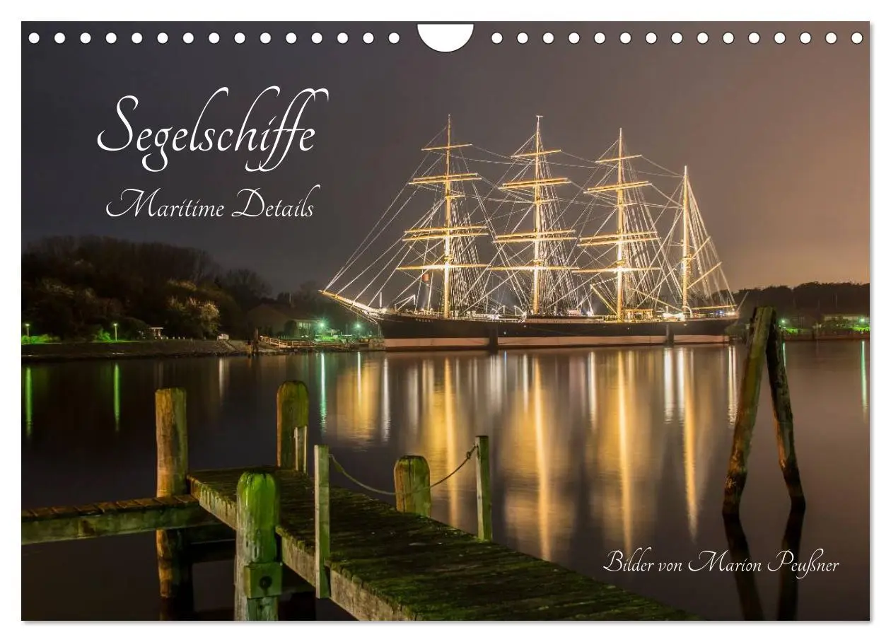 Cover: 9783516031041 | Segelschiffe - Maritime Details (Wandkalender 2026 DIN A4 quer),...