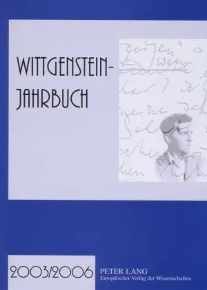 Cover: 9783631561041 | Wittgenstein-Jahrbuch 2003/2006 | Stefan Majetschak | Taschenbuch