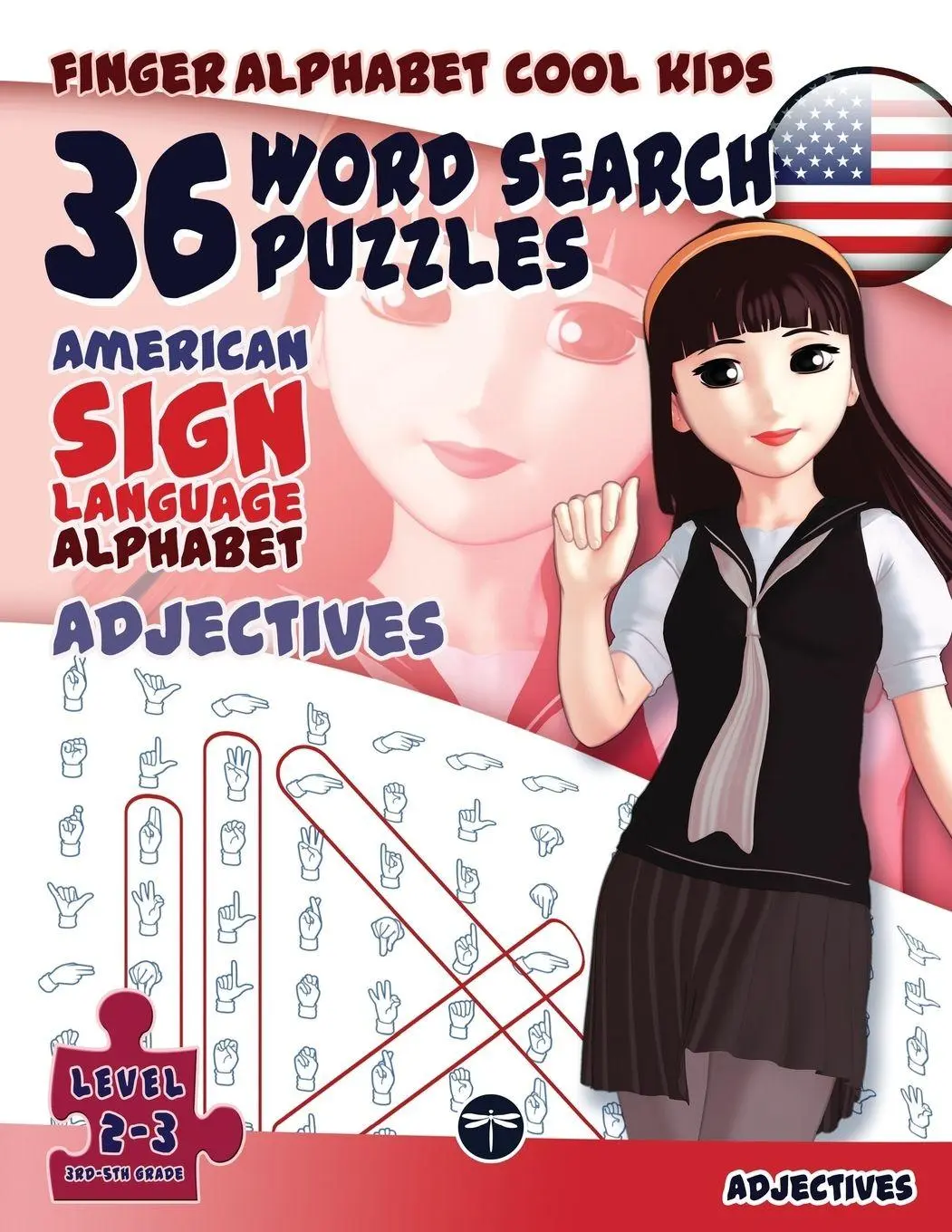 Cover: 9783864691041 | 36 Word Search Puzzles with The American Sign Language Alphabet | Buch