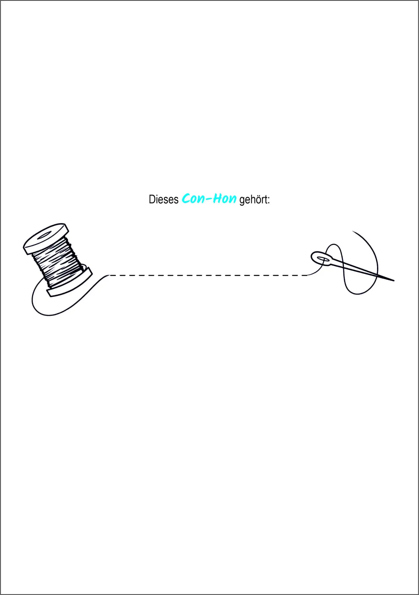 Bild: 9783968401041 | Con-Hon | Das Autogrammbuch für alle Cosplayer, türkis | Gmbh | Buch