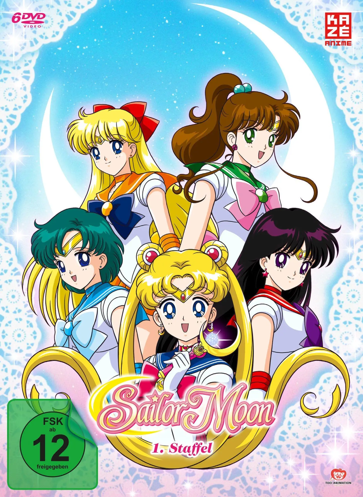 Sailor Moon - Staffel 1 - DVD Box (Episoden 1-46) (6 DVDs)