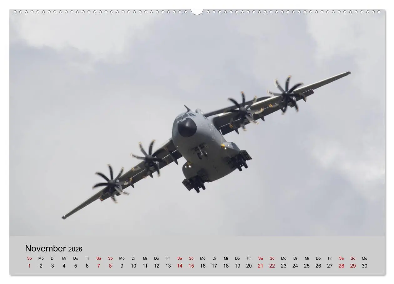 Bild: 9783457861141 | Transportflugzeug Airbus A400M Atlas (Wandkalender 2026 DIN A2...