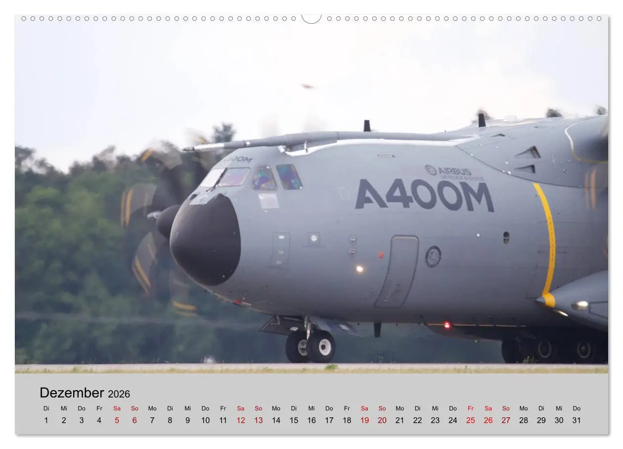 Bild: 9783457861141 | Transportflugzeug Airbus A400M Atlas (Wandkalender 2026 DIN A2...
