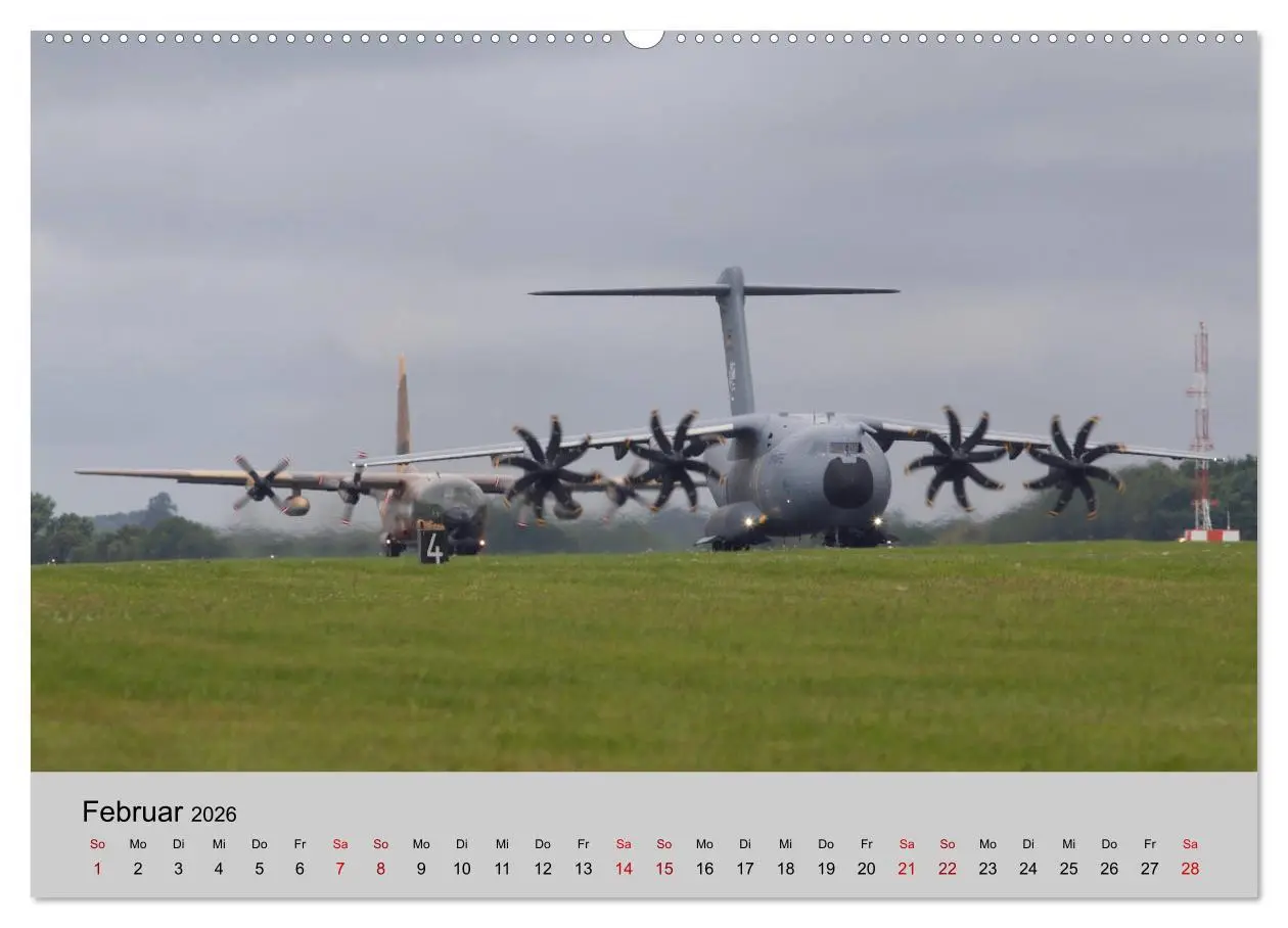 Bild: 9783457861141 | Transportflugzeug Airbus A400M Atlas (Wandkalender 2026 DIN A2...