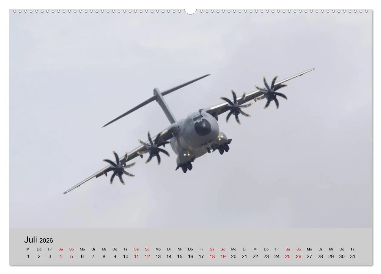Bild: 9783457861141 | Transportflugzeug Airbus A400M Atlas (Wandkalender 2026 DIN A2...