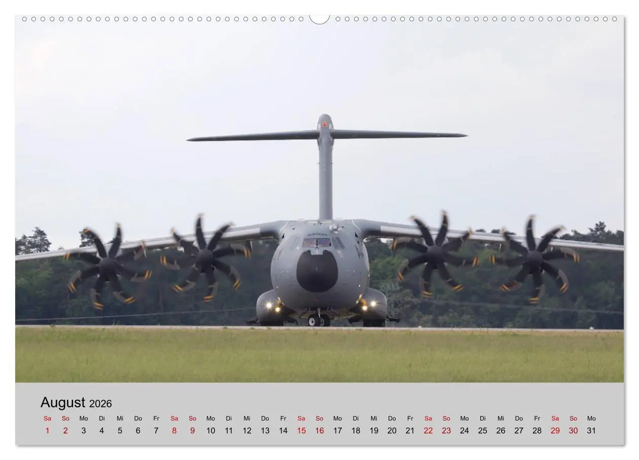Bild: 9783457861141 | Transportflugzeug Airbus A400M Atlas (Wandkalender 2026 DIN A2...
