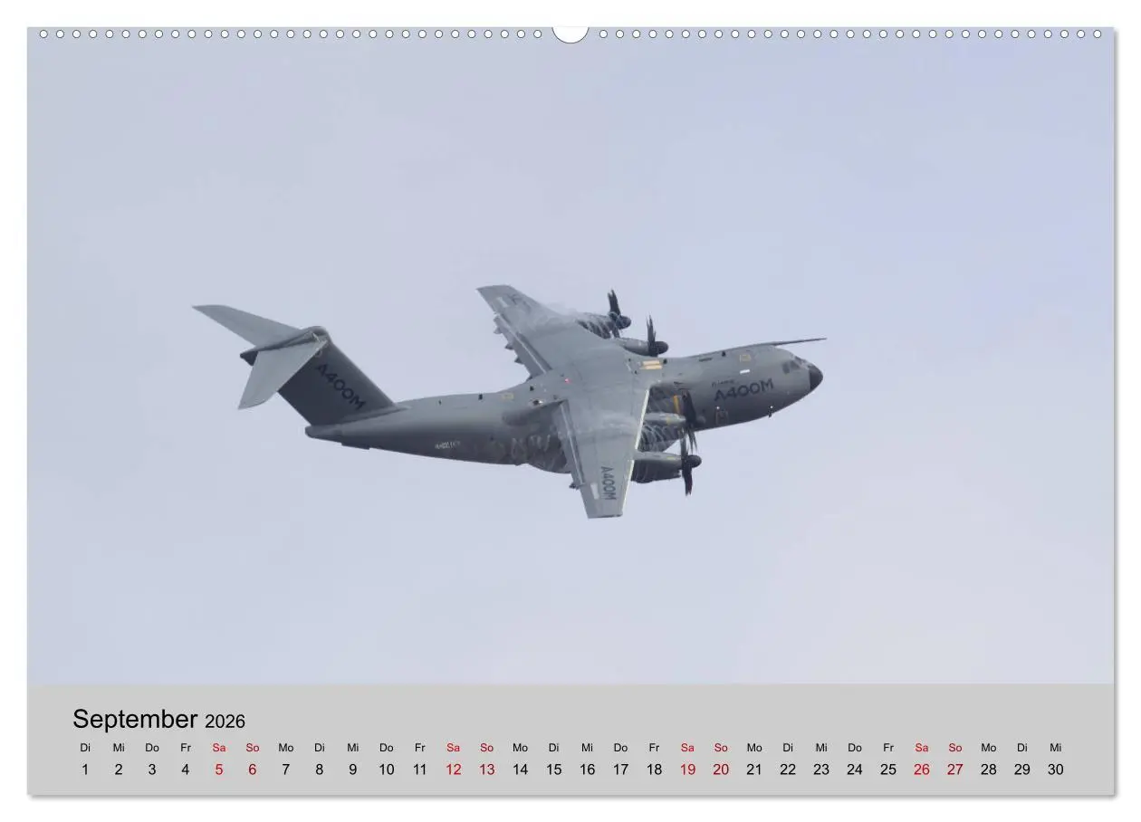 Bild: 9783457861141 | Transportflugzeug Airbus A400M Atlas (Wandkalender 2026 DIN A2...