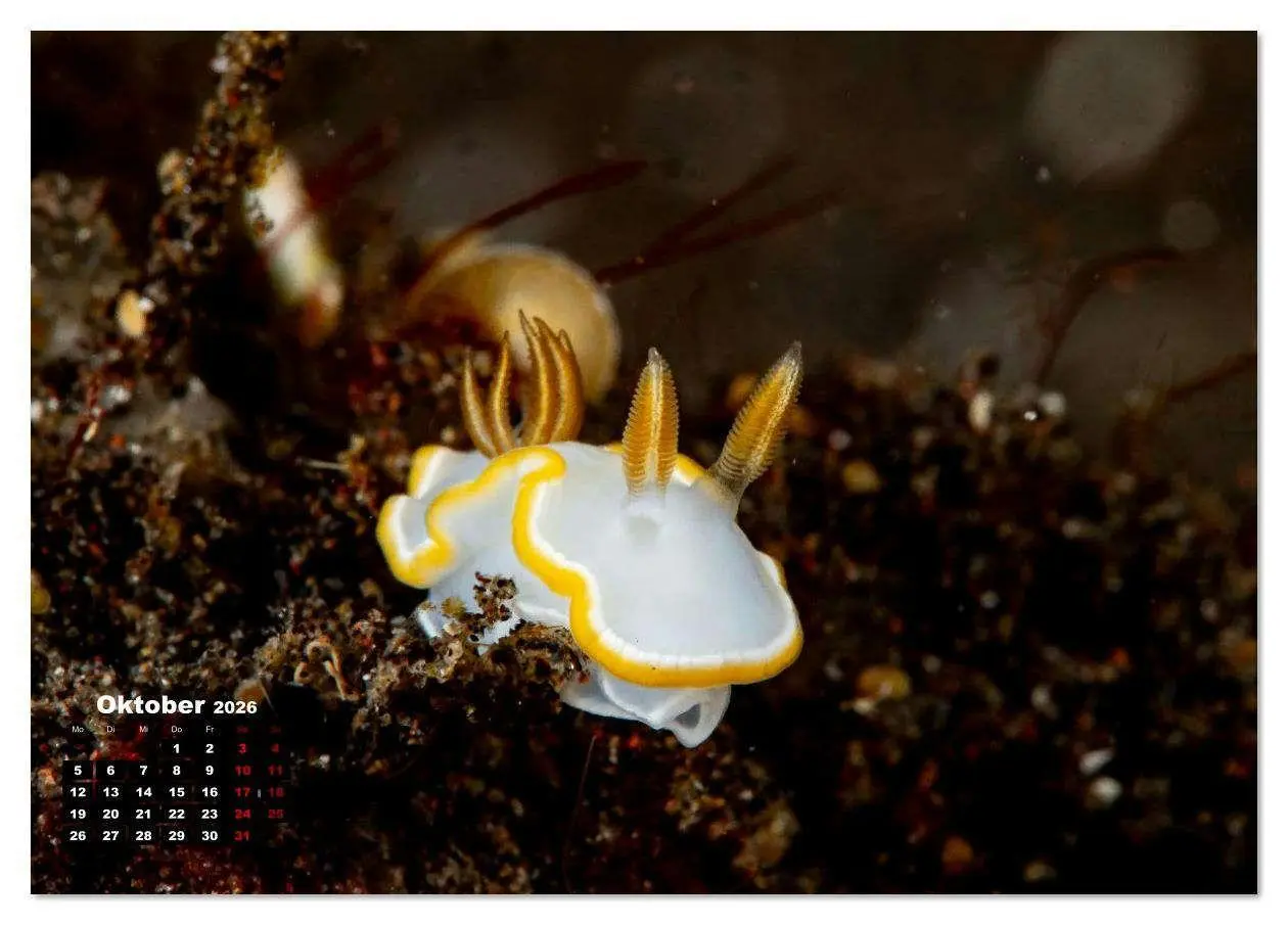 Bild: 9783516641141 | Nudis - Die bunte Welt der Nacktschnecken (Tischkalender 2026 DIN...