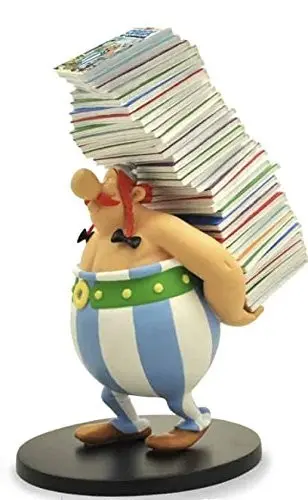 Cover: 3521320001241 | Obelix trägt Bücherstapel | Asterix | PLA00124 | Deutsch | 2021