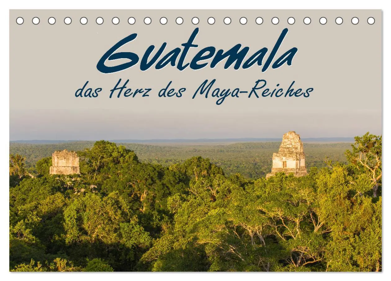 Cover: 9783457781241 | Guatemala - das Herz des Mayareiches (Tischkalender 2026 DIN A5...