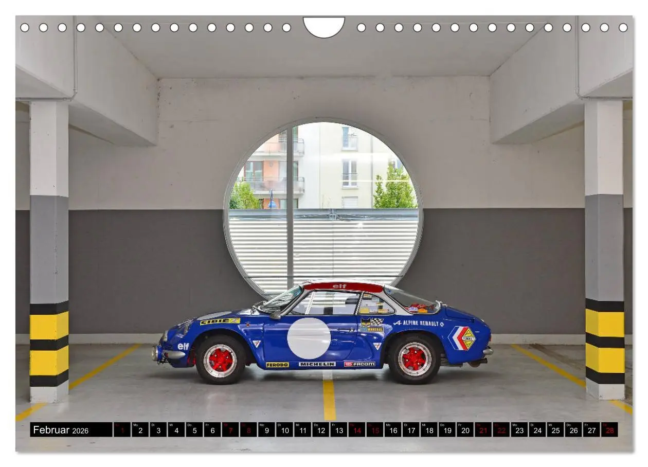 Bild: 9783457851241 | Renault Alpine A110 (Wandkalender 2026 DIN A4 quer), CALVENDO...