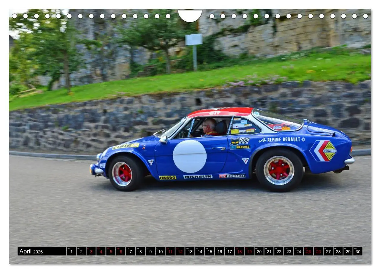 Bild: 9783457851241 | Renault Alpine A110 (Wandkalender 2026 DIN A4 quer), CALVENDO...