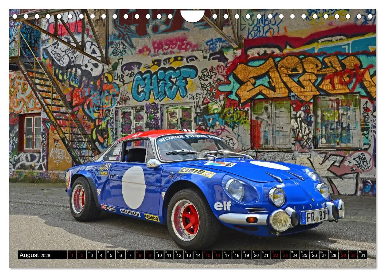 Bild: 9783457851241 | Renault Alpine A110 (Wandkalender 2026 DIN A4 quer), CALVENDO...