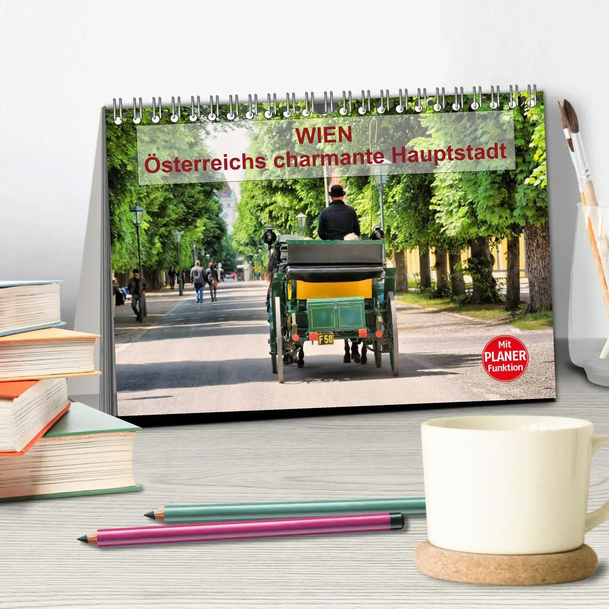 Bild: 9783516011241 | Wien - Österreichs charmante Hauptstadt (Tischkalender 2026 DIN A5...