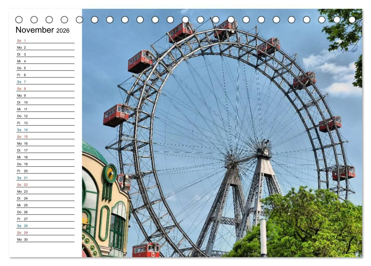 Bild: 9783516011241 | Wien - Österreichs charmante Hauptstadt (Tischkalender 2026 DIN A5...