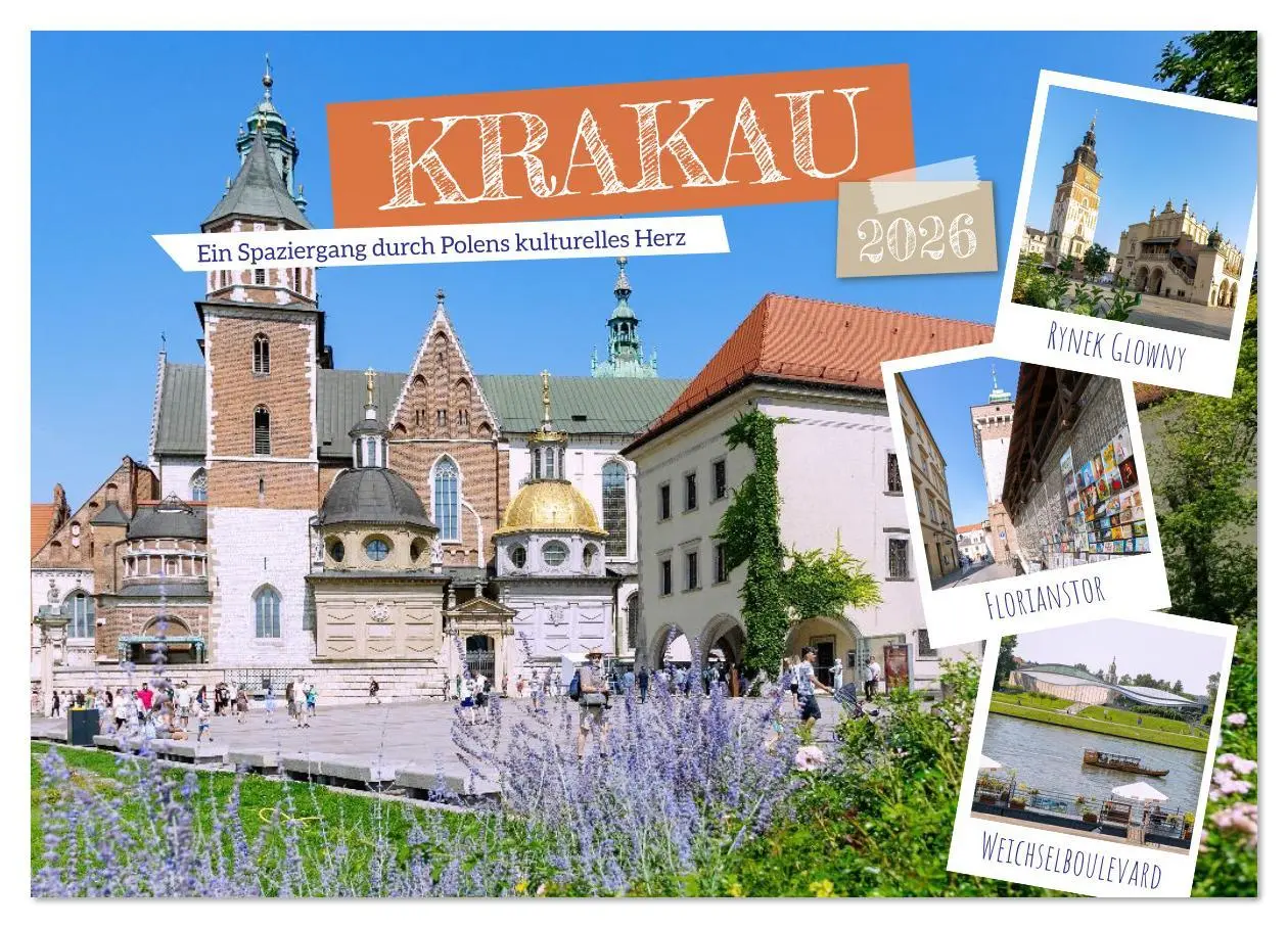 Cover: 9783516631241 | Krakau. Ein Spaziergang durch Polens kulturelles Herz (Wandkalender...