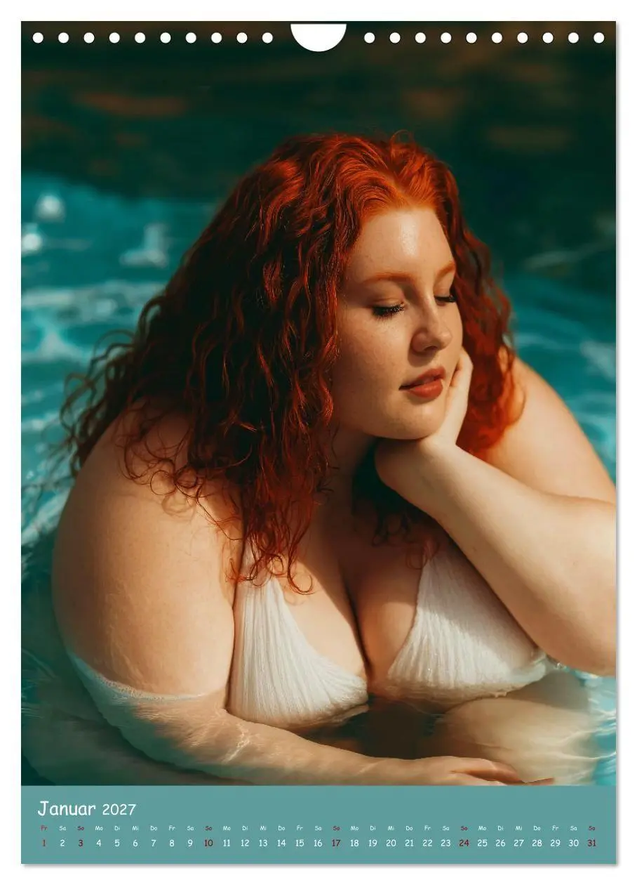 Bild: 9783569031241 | Curvy Pin-up Girls - Verführerische Rundungen am Pool (Wandkalender...