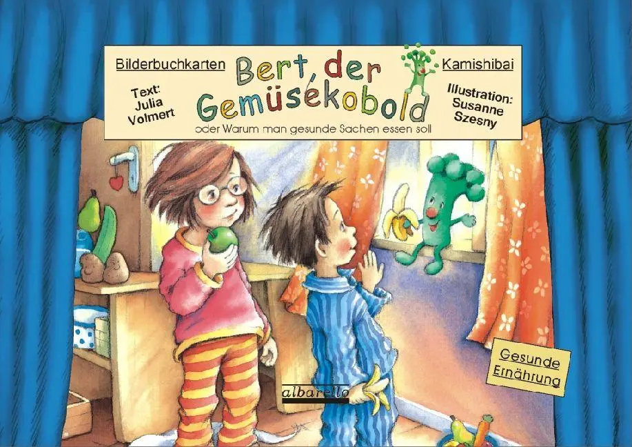 Cover: 9783865591241 | Kamishibai Bilderbuchkarten - Bert, der Gemüsekobold | Julia Volmert