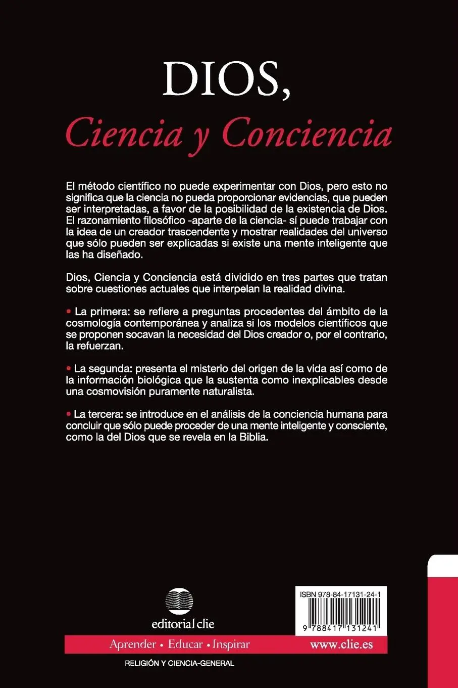 Rückseite: 9788417131241 | DIOS CIENCIA CONCIENCIA SC | ¿Quién tiene razón, Dawkins o Pablo?