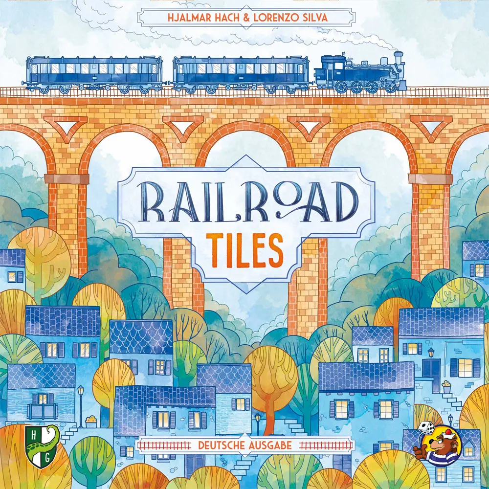 Cover: 4260664071341 | Railroad Tiles | Hjalmar Hach (u. a.) | Spiel | HR057 | Deutsch