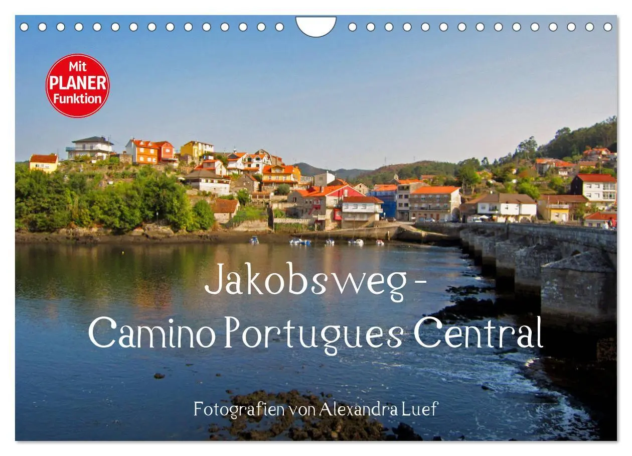 Cover: 9783457841341 | Jakobsweg - Camino Portugues Central (Wandkalender 2026 DIN A4...
