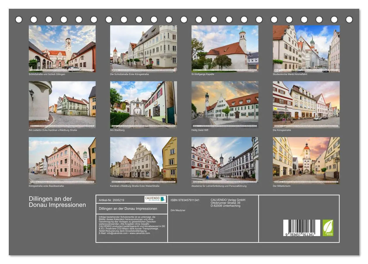 Bild: 9783457911341 | Dillingen an der Donau Impressionen (Tischkalender 2026 DIN A5...