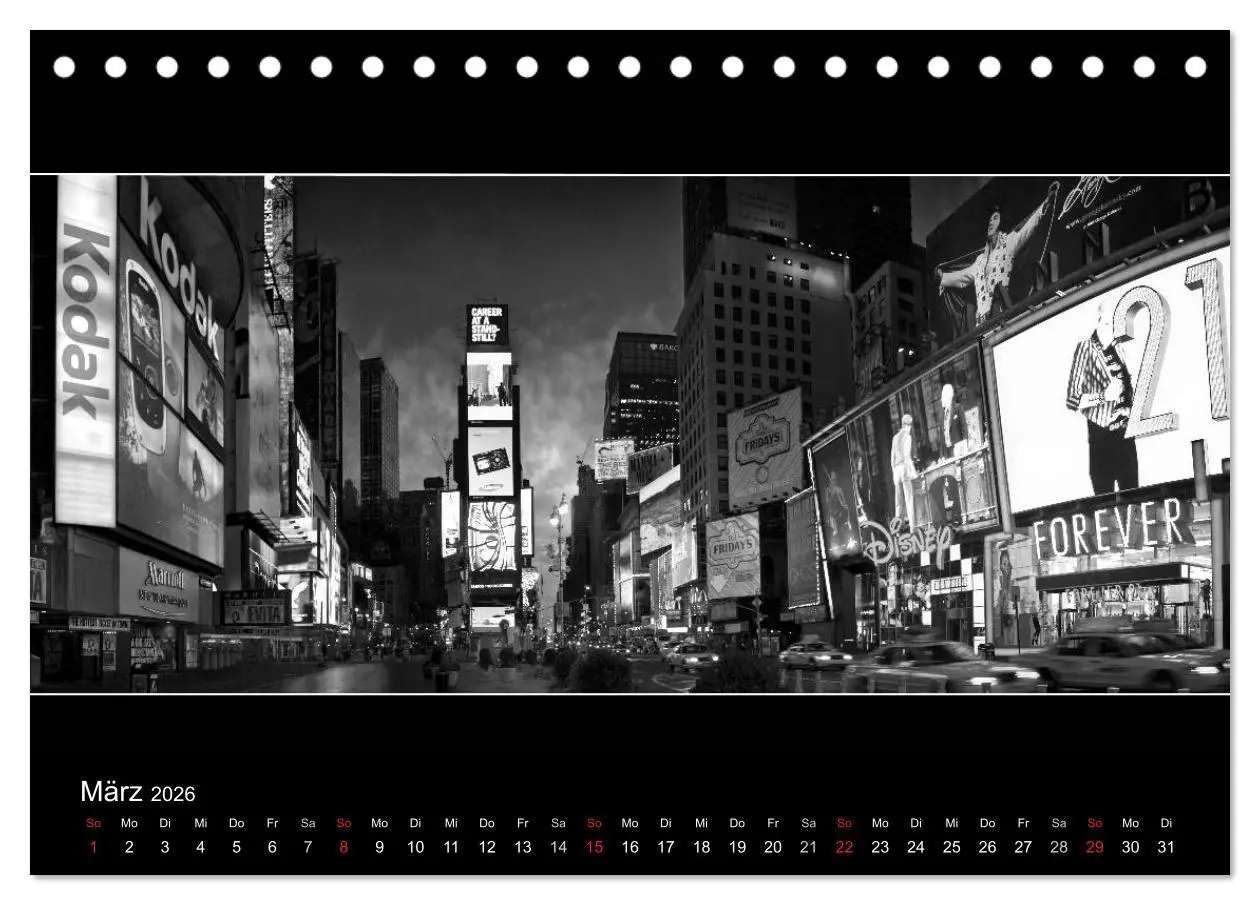 Bild: 9783516171341 | NEW YORK CITY Höhepunkte im Panoramaformat (Tischkalender 2026 DIN...