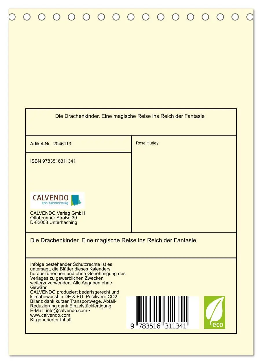 Bild: 9783516311341 | Die Drachenkinder. Eine magische Reise ins Reich der Fantasie...