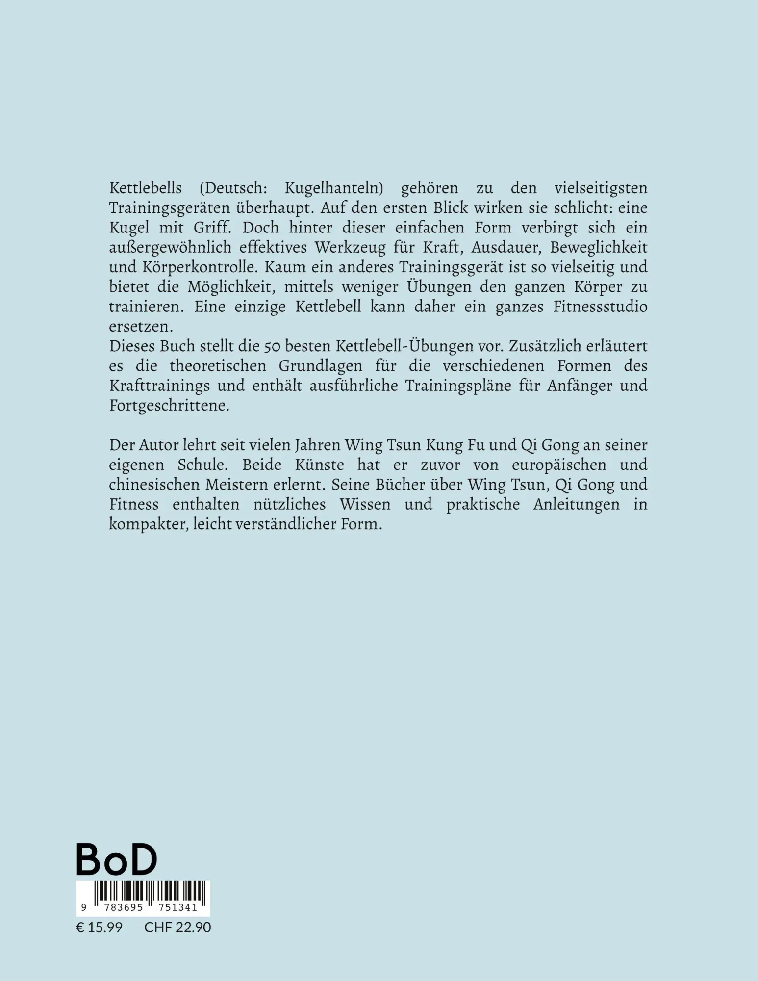 Rückseite: 9783695751341 | Die 50 besten Kettlebell-Übungen | Jin Dao | Taschenbuch | 92 S.
