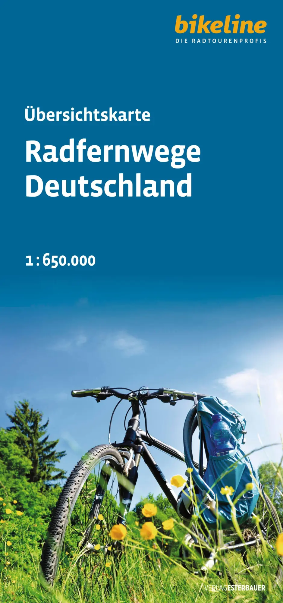 Cover: 9783711101341 | Radfernwege Deutschland | Übersichtskarte 1:650.000 | Verlag | Deutsch