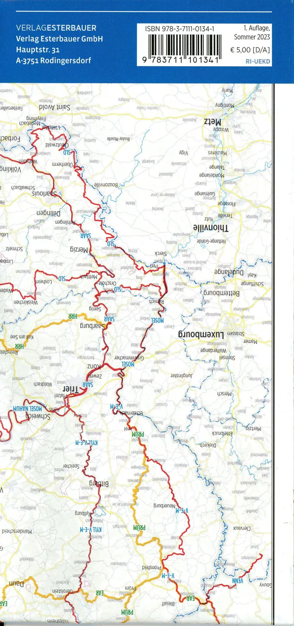 Bild: 9783711101341 | Radfernwege Deutschland | Übersichtskarte 1:650.000 | Verlag | Deutsch