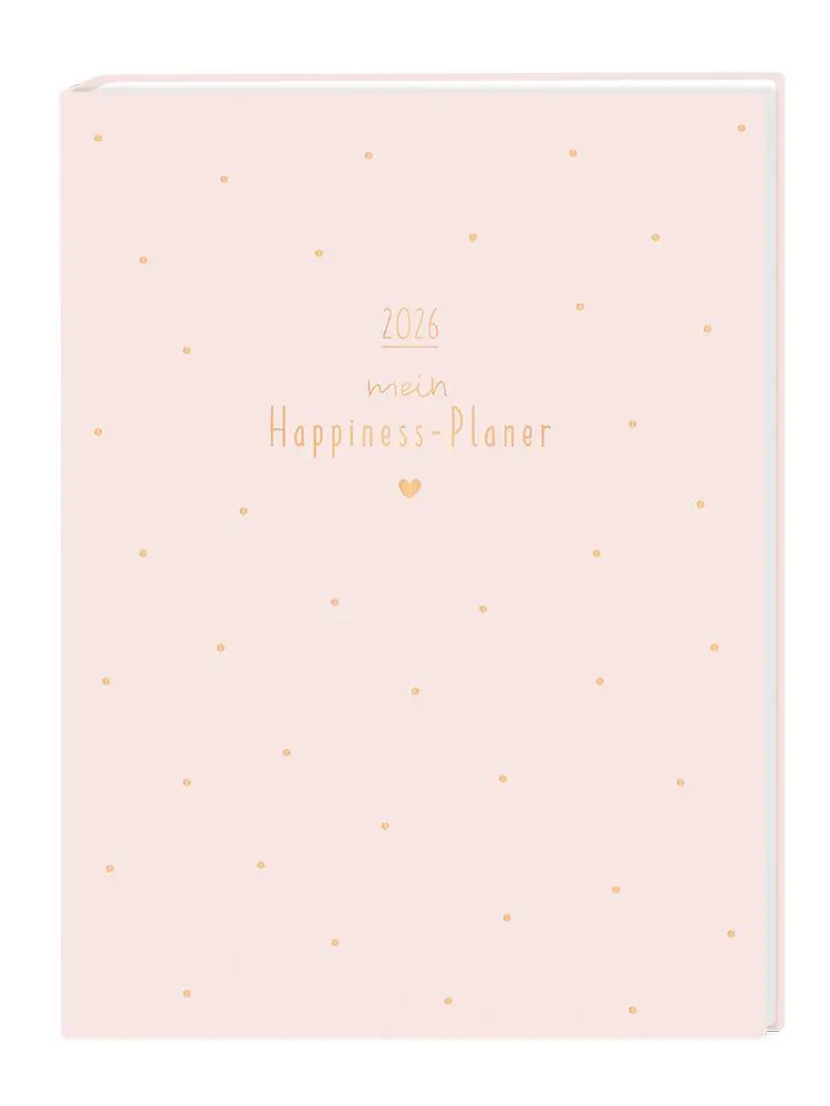 Cover: 9783986361341 | Lady-Terminplaner 2026 Mein Happiness-Planer | Terminplaner Softcover