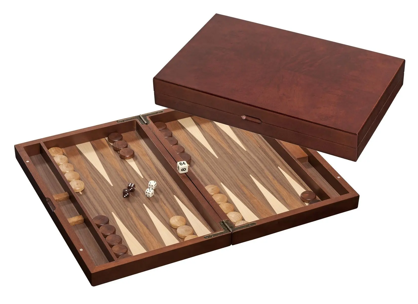 Cover: 4014156011441 | Philos 1144 - Backgammon Kastos, medium, Magnetverschluss | 1144/5