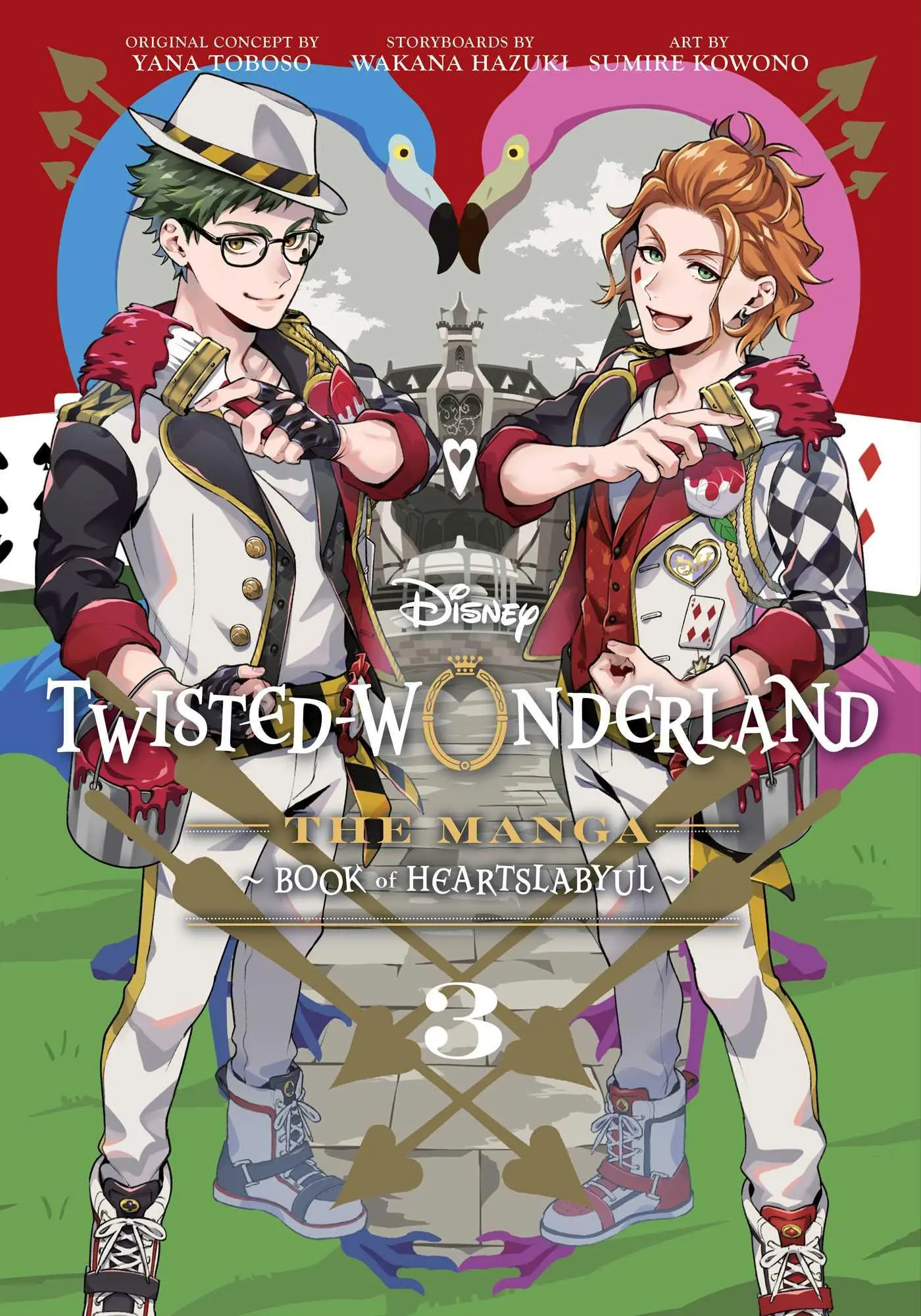 Cover: 9781974741441 | Disney Twisted-Wonderland: The Manga - Book of Heartslabyul, Vol. 3