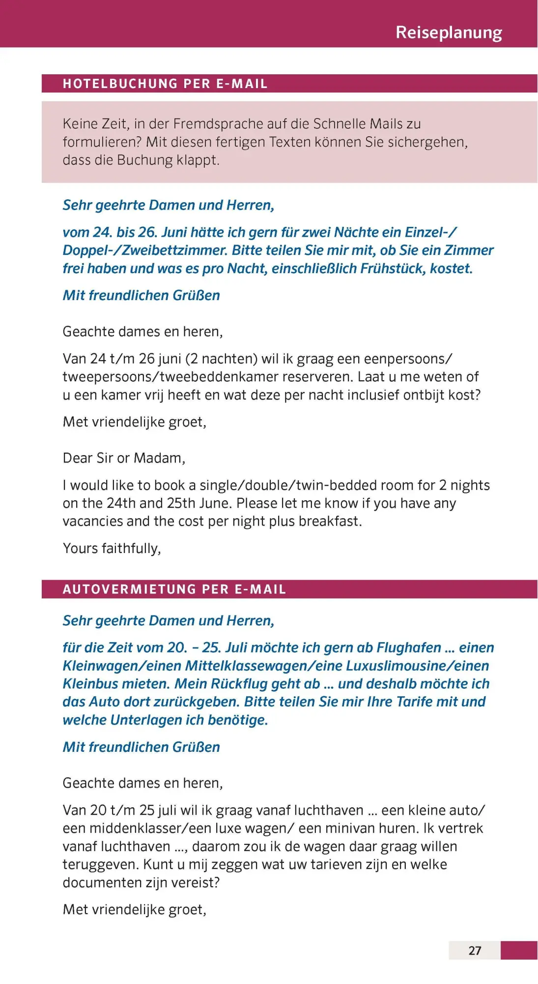 Bild: 9783125181441 | PONS Reise-Sprachführer Niederländisch | Taschenbuch | 288 S. | 2015