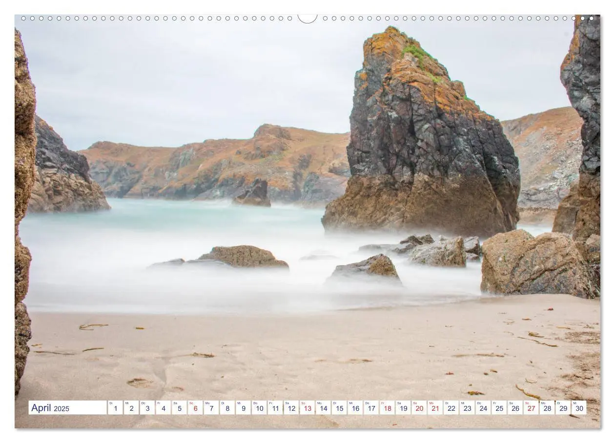 Bild: 9783435291441 | Cornwall Impressionen (Wandkalender 2025 DIN A2 quer), CALVENDO...
