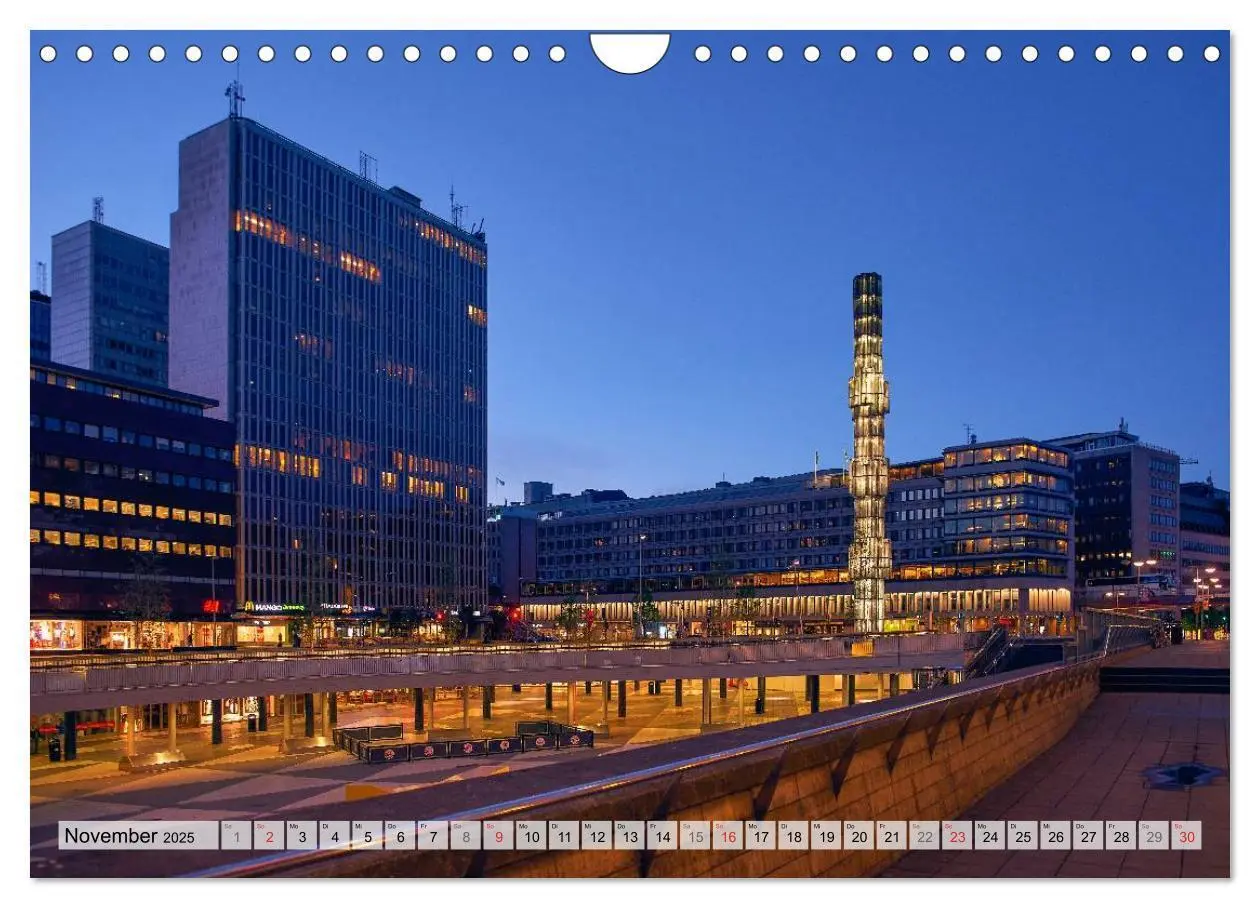 Bild: 9783435501441 | Stockholm an Mittsommer (Wandkalender 2025 DIN A4 quer), CALVENDO...