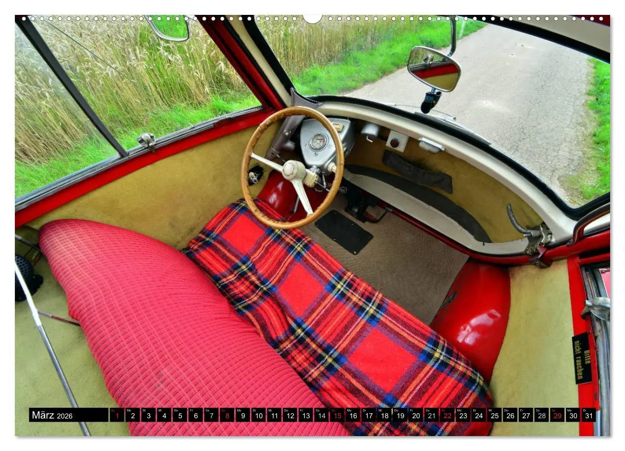 Bild: 9783516091441 | BMW Isetta - Die Knutschkugel (hochwertiger Premium Wandkalender...