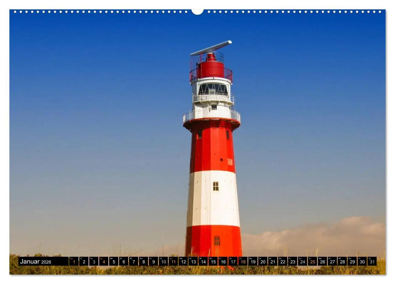 Bild: 9783516161441 | Borkum (Wandkalender 2026 DIN A2 quer), CALVENDO Monatskalender | 2026