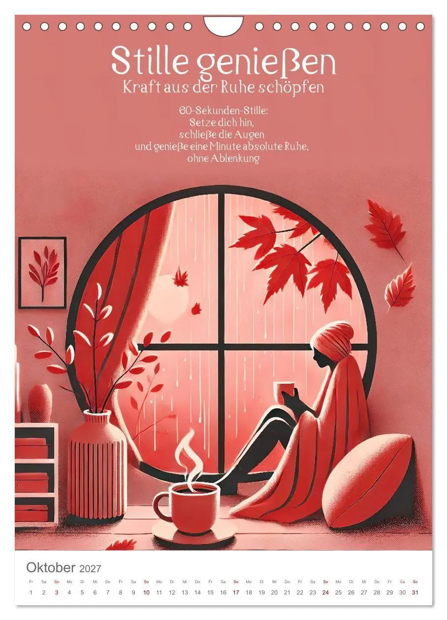 Bild: 9783516781441 | Dein Anti-Stress Kalender - Monatliche Inspirationen für mehr...