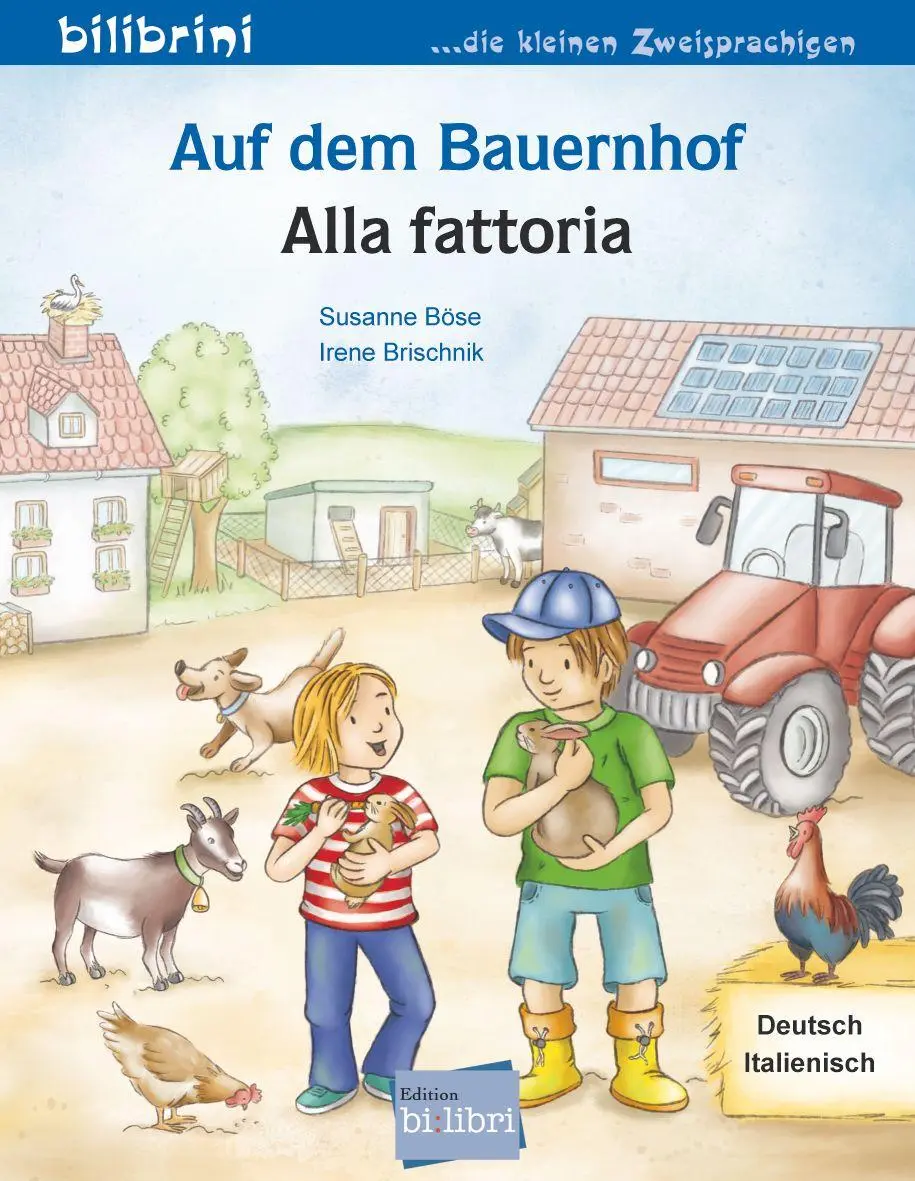 Cover: 9783695051441 | Auf dem Bauernhof (Deutsch-Italienisch) | Zweisprachiges Kinderbuch
