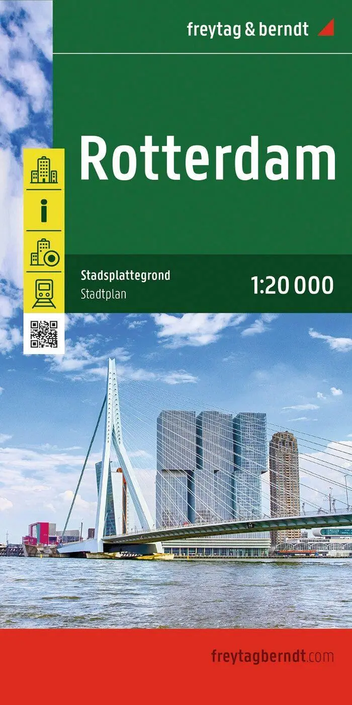 Cover: 9783707921441 | Rotterdam, Stadtplan 1:20.000, freytag &amp; berndt | freytag &amp; berndt