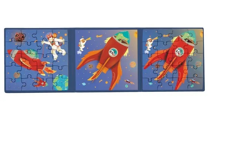 Cover: 5414561811541 | Magnetpuzzle Weltall | Spiel | 276181154 | 2020 | SCRATCH