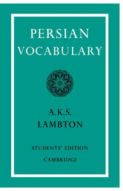 Cover: 9780521091541 | Persian Vocabulary | Ann K. S. Lambton | Taschenbuch | Englisch | 2003